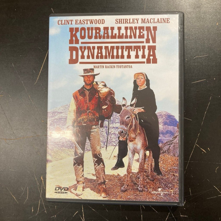 Kourallinen dynamiittia DVD (VG+/M-) -western-